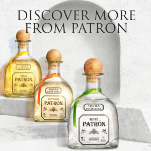 Patron Silver Tequila, 40% ABV – 750 mL Bottle